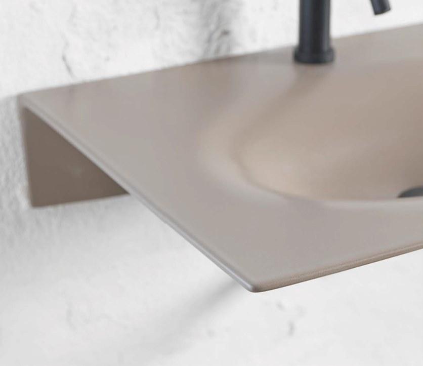 6101/6102 Подвесная раковина настенная овальная Scarabeo Ceramiche  белая  - Вид №3