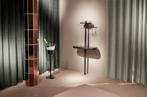 Мебель из мрамора и дерева Sahara Noir