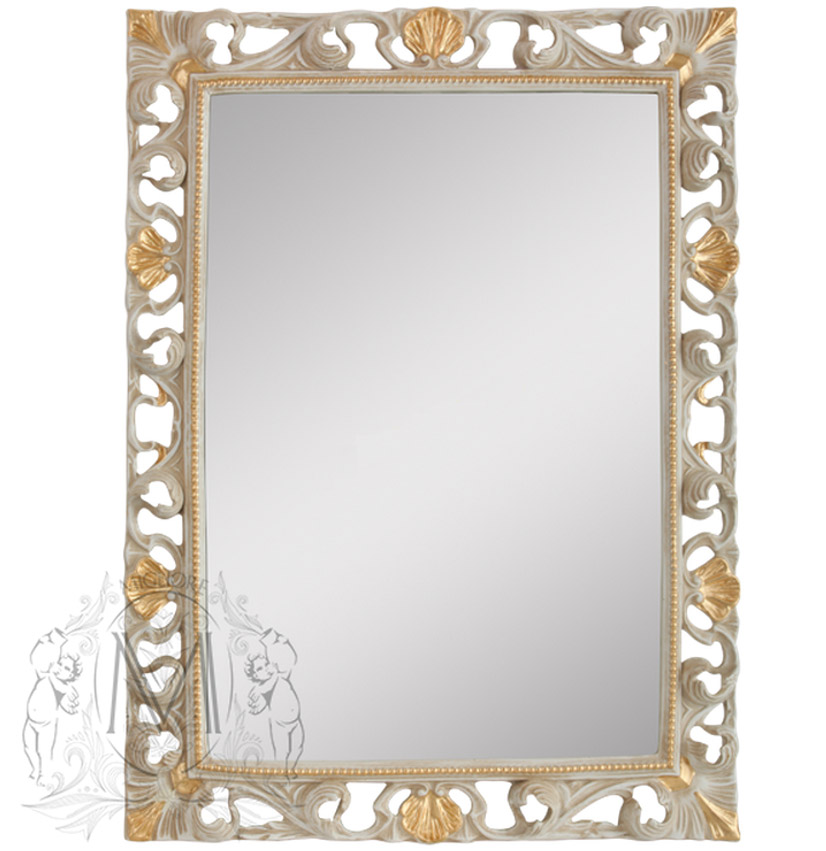 Зеркало MIGLIORE Claudio ML.COM-70.708.AV.DO - белое золото  - Вид №1