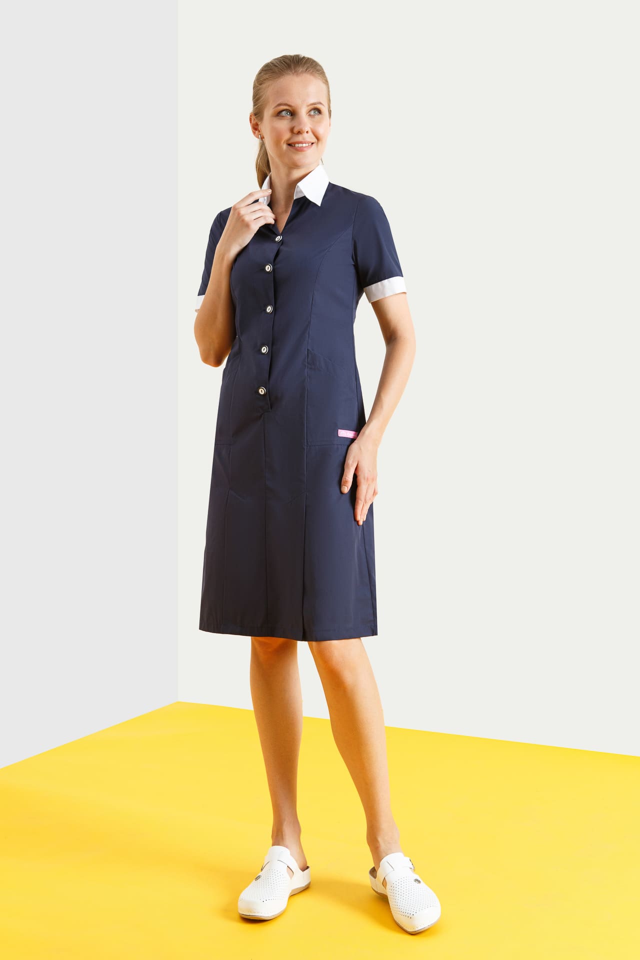 63435 Комплект NAVY (темно-синий) GRACE  Одежда для обслуживающего персонала  размер 52 (XXL)  - Вид №5