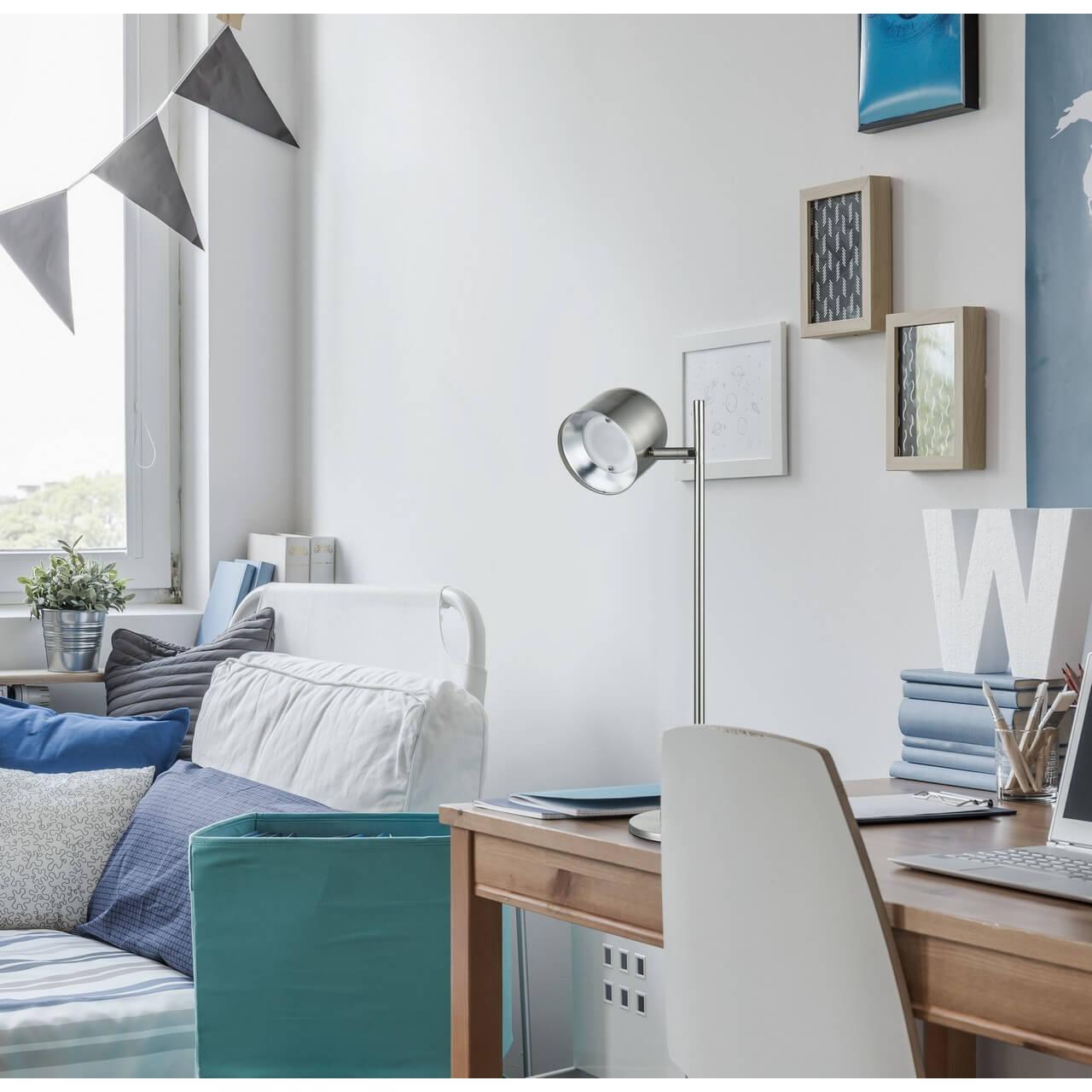 Настольная лампа De Markt Урбан 2 633030401 DE MARKT КЛАССИЧЕСКИЕ 195733 Хром  - Вид №1