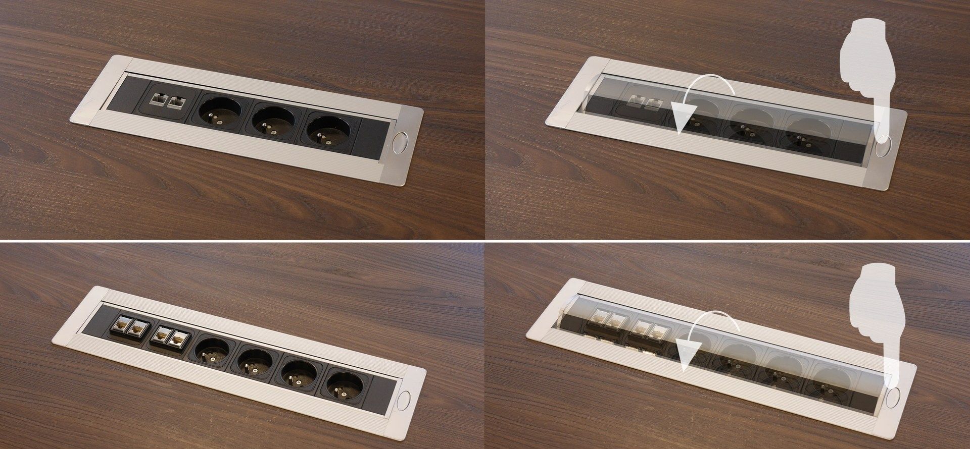 Прямоугольный стол из меламина MDD ARCH-00073144 - Вид №8