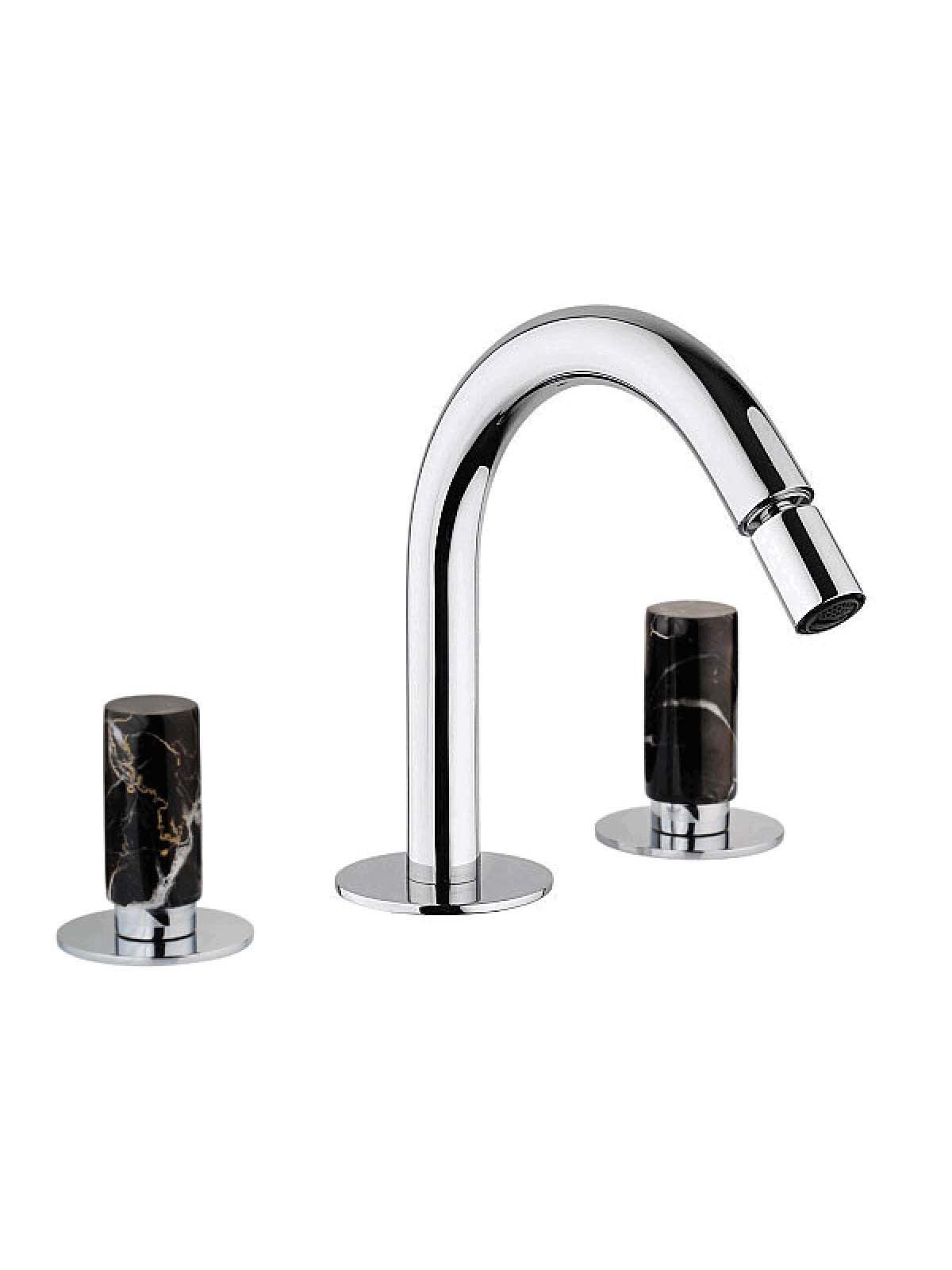 Смеситель для биде с 3 отверстиями и отдельными розетками Rubinetterie Frattini Pepe XL ARCH-00032699 - Вид №13