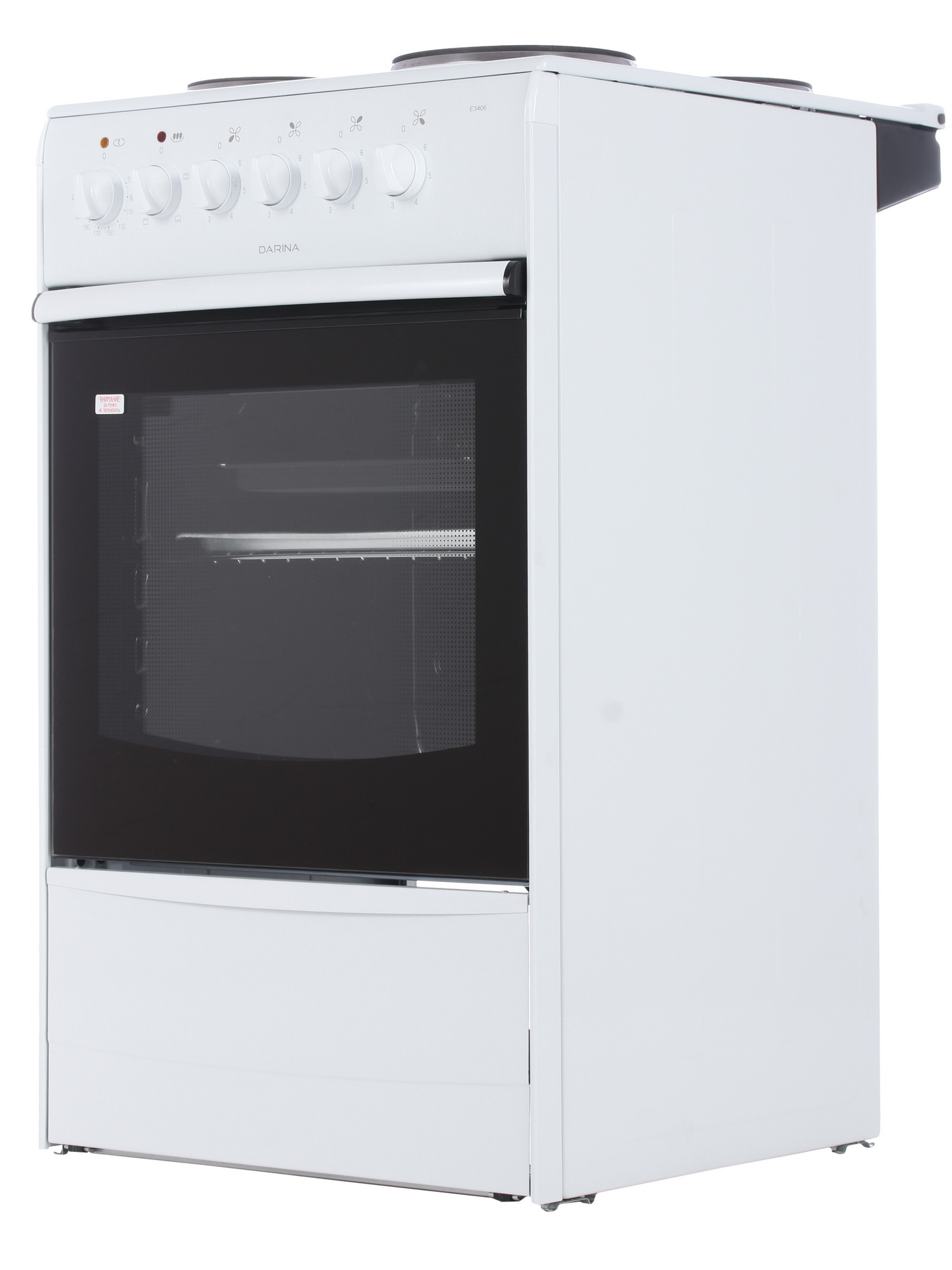 1227562 Электрическая плита DARINA Е 3406 W белый STDN-0066123 - Вид №2
