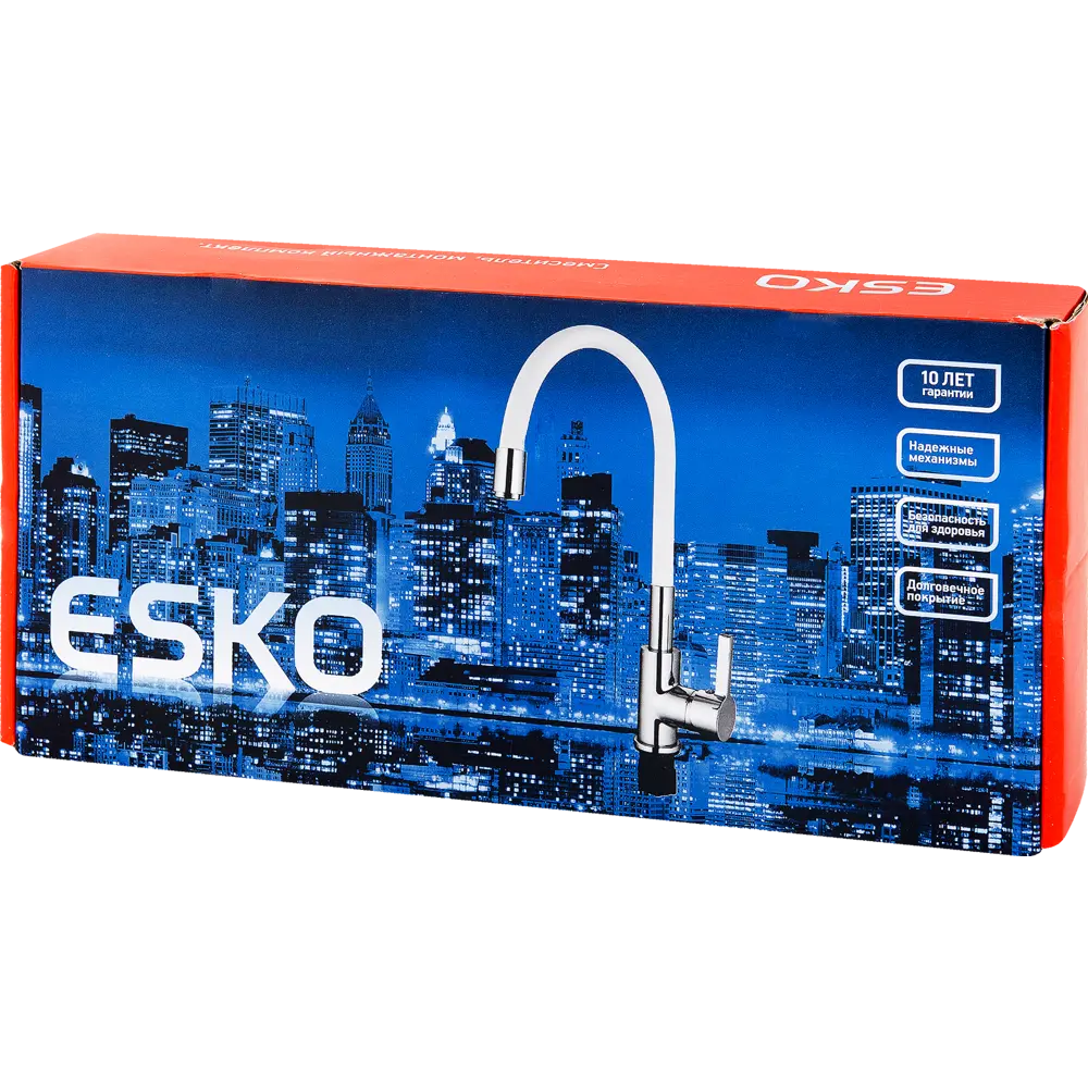 Смеситель для кухни ESKO Coralli с гибким изливом и аэратором 82137126 STLM-0020112 - Вид №5