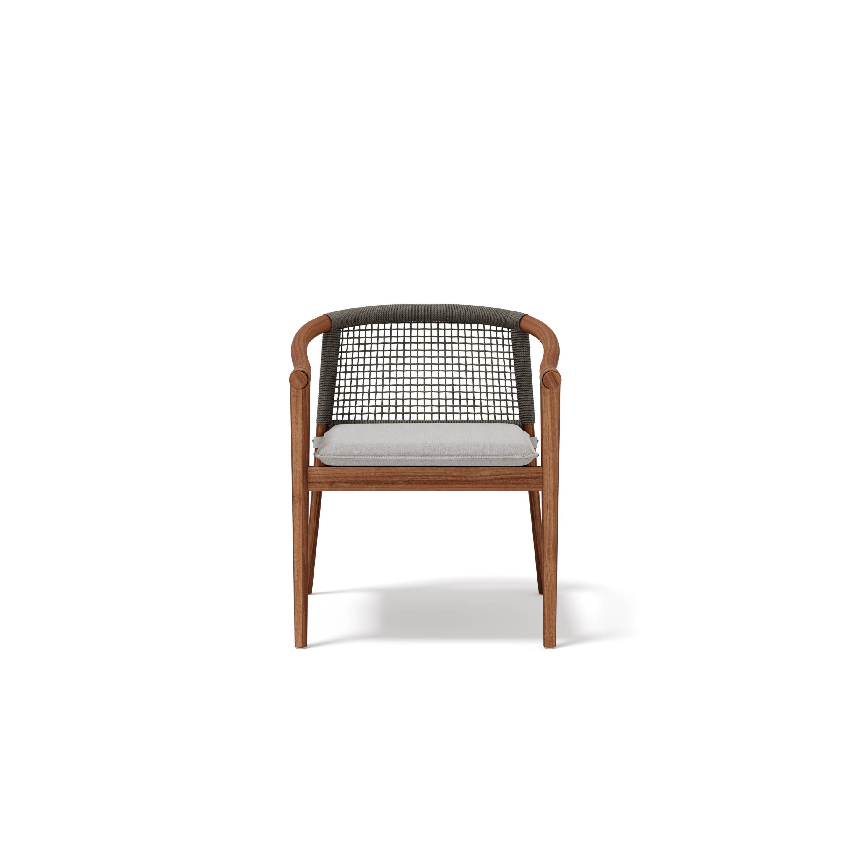 Садовый стул с подлокотниками из тика и веревки Atmosphera Lodge .25 ARCH-00139408 - Вид №9