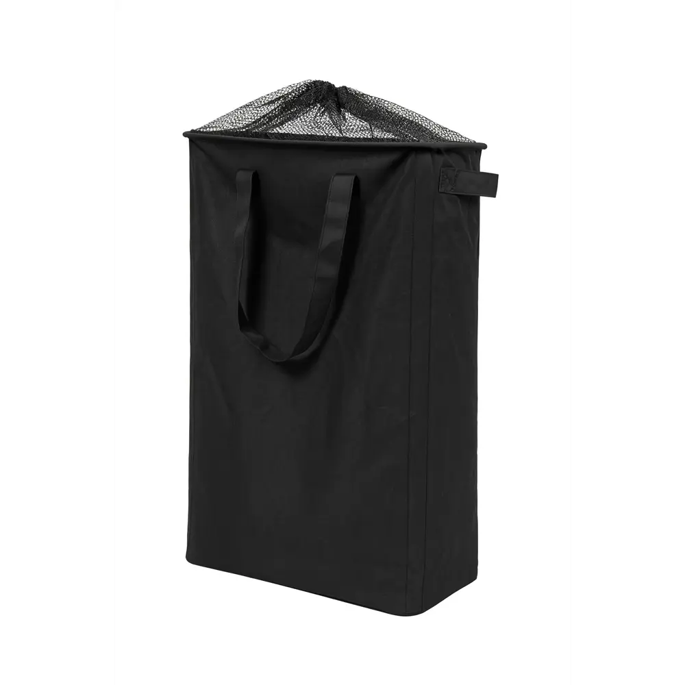 Корзина для белья Primanova Оксфорд 45 л цвет черный STLM-2013918 - Вид №1