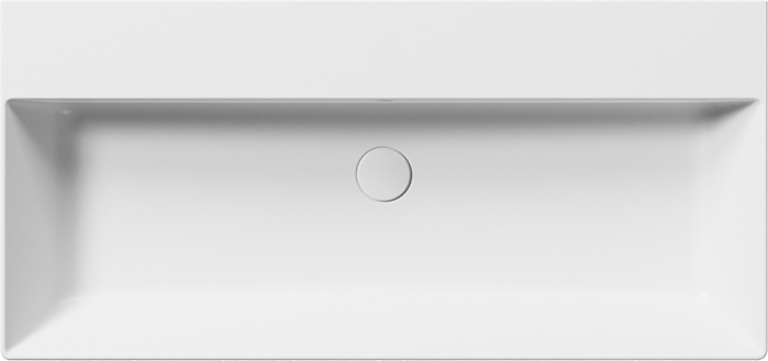 9423109 Подвесная раковина настенная овальная GSI ceramica  белая  - Вид №1