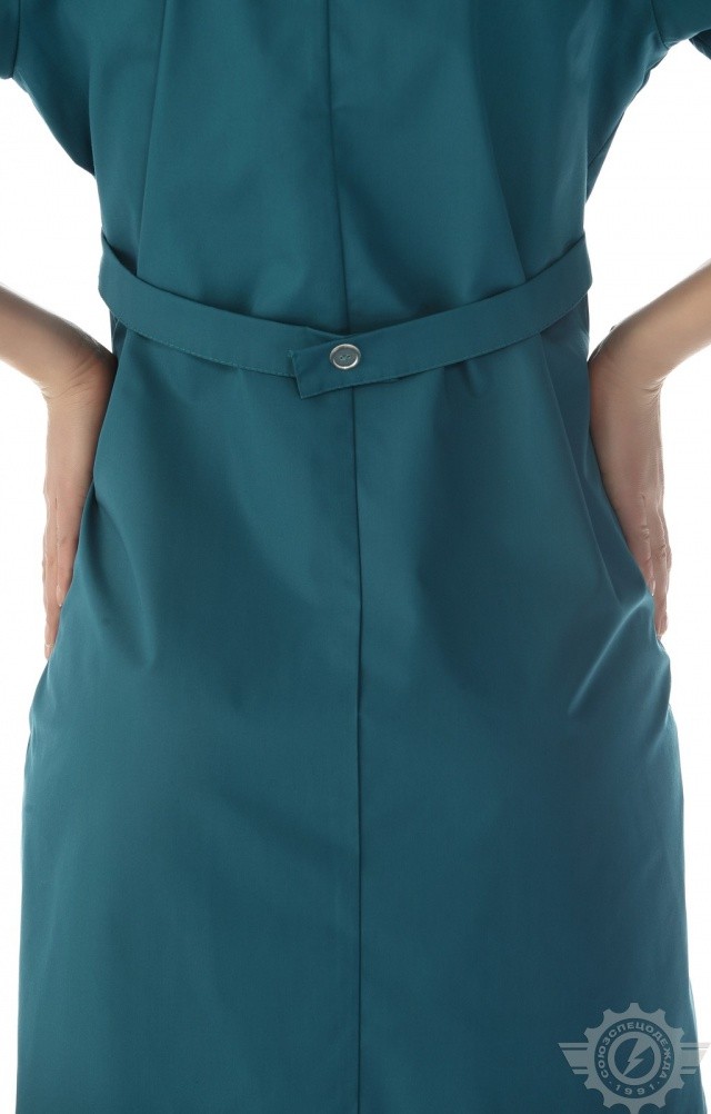 63245 Халат "Бриз" женский  Одежда для обслуживающего персонала  размер 54/158-164 Спецодежда  - Вид №5