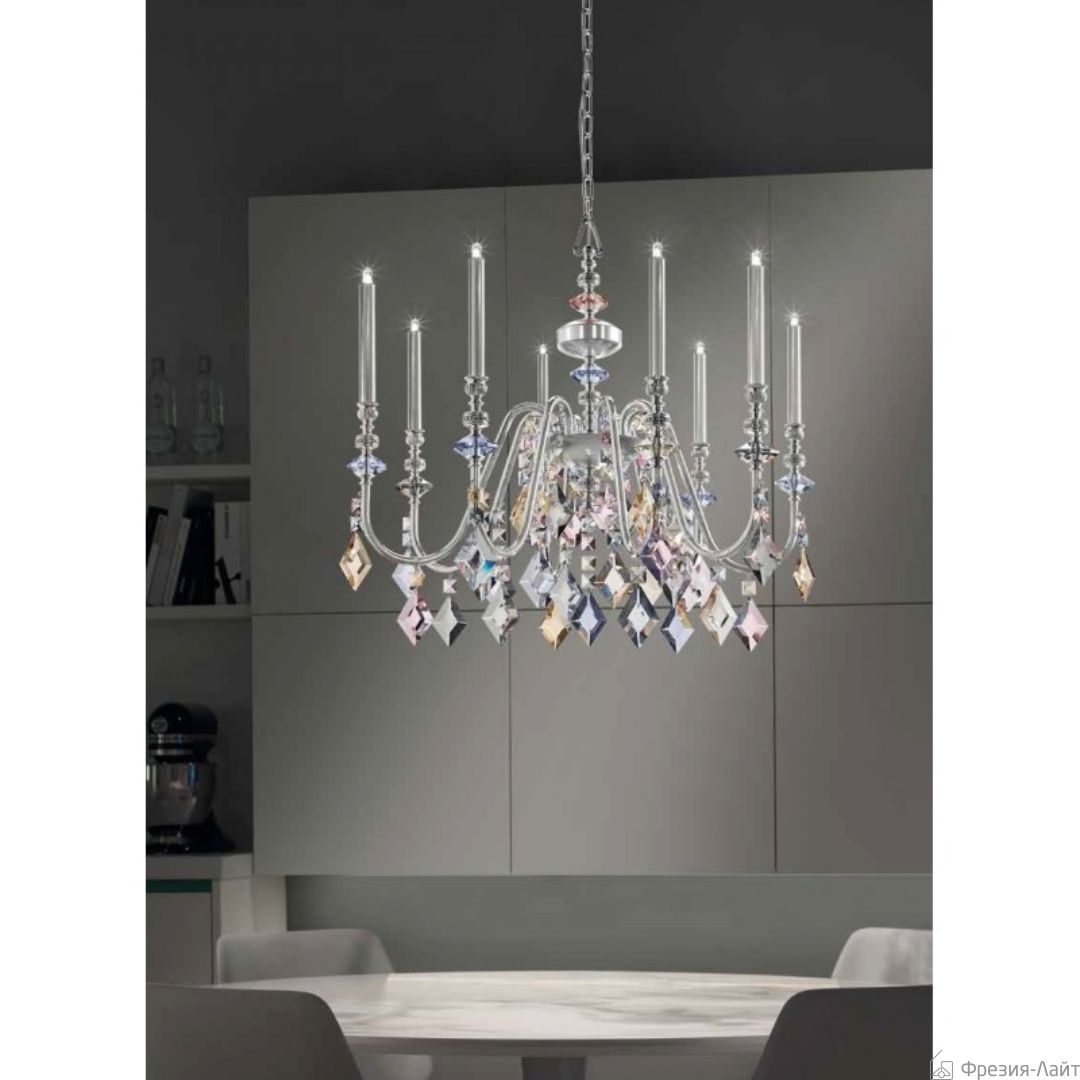 Masiero CHIC 8 F01 Foglia Oro люстра подвесная 112614