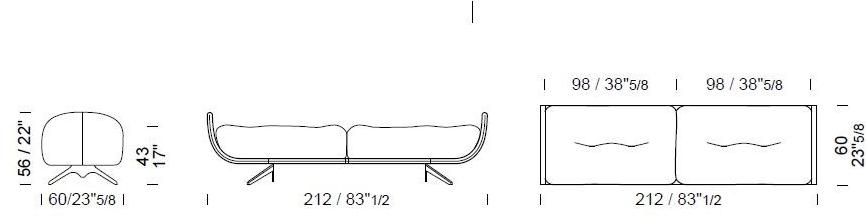Borzalino Мягкая кожаная скамейка Ayton sun-id-1352666 - Вид №4
