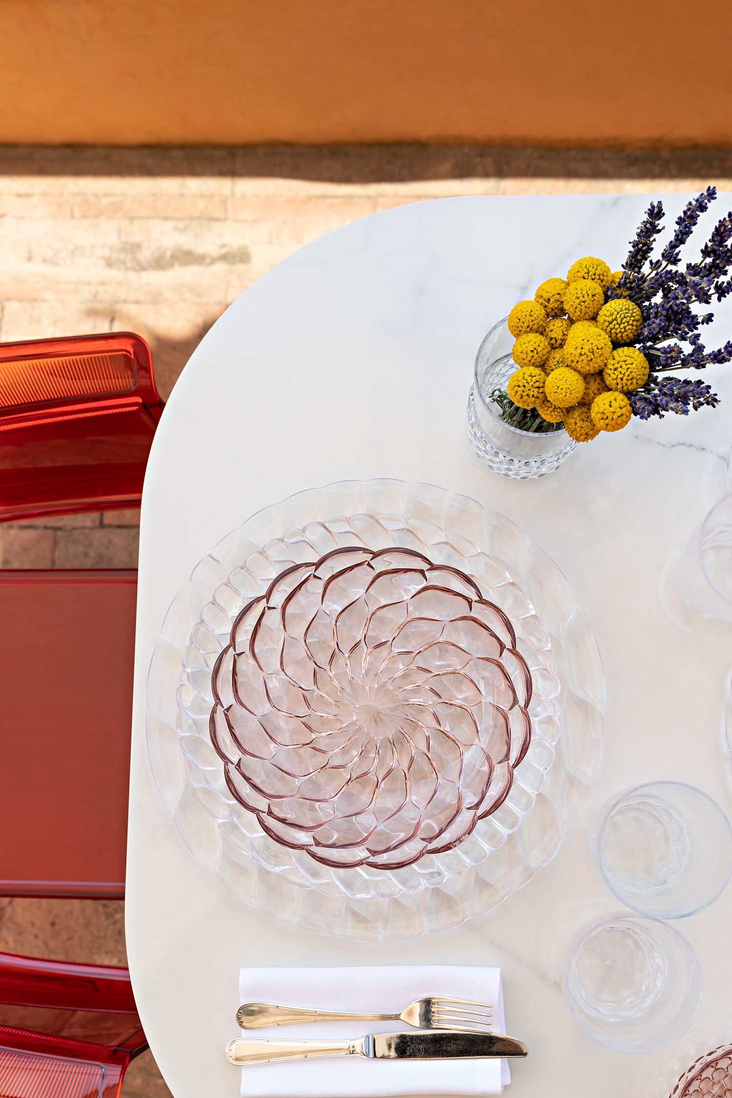 Набор бокалов для вина из инженерного пластика Kartell Jellies Family ARCH-00137409 - Вид №2