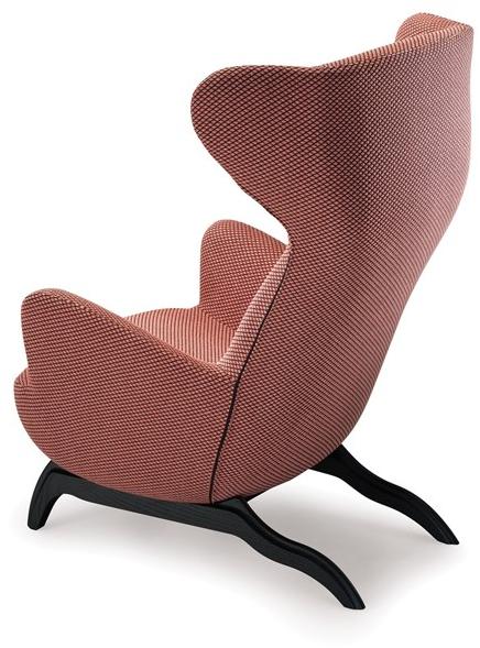 Zanotta Кресло Bergere с обивкой из ткани или кожи Carlo mollino cm 2020 sun-id-1398748 - Вид №1