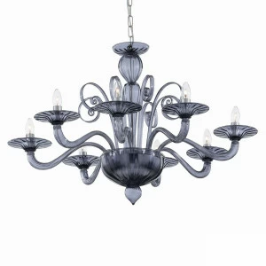 Подвесная люстра Ideal Lux Armani SP8 IDEAL LUX ДИЗАЙНЕРСКИЕ, ARMANI 057247 Серый