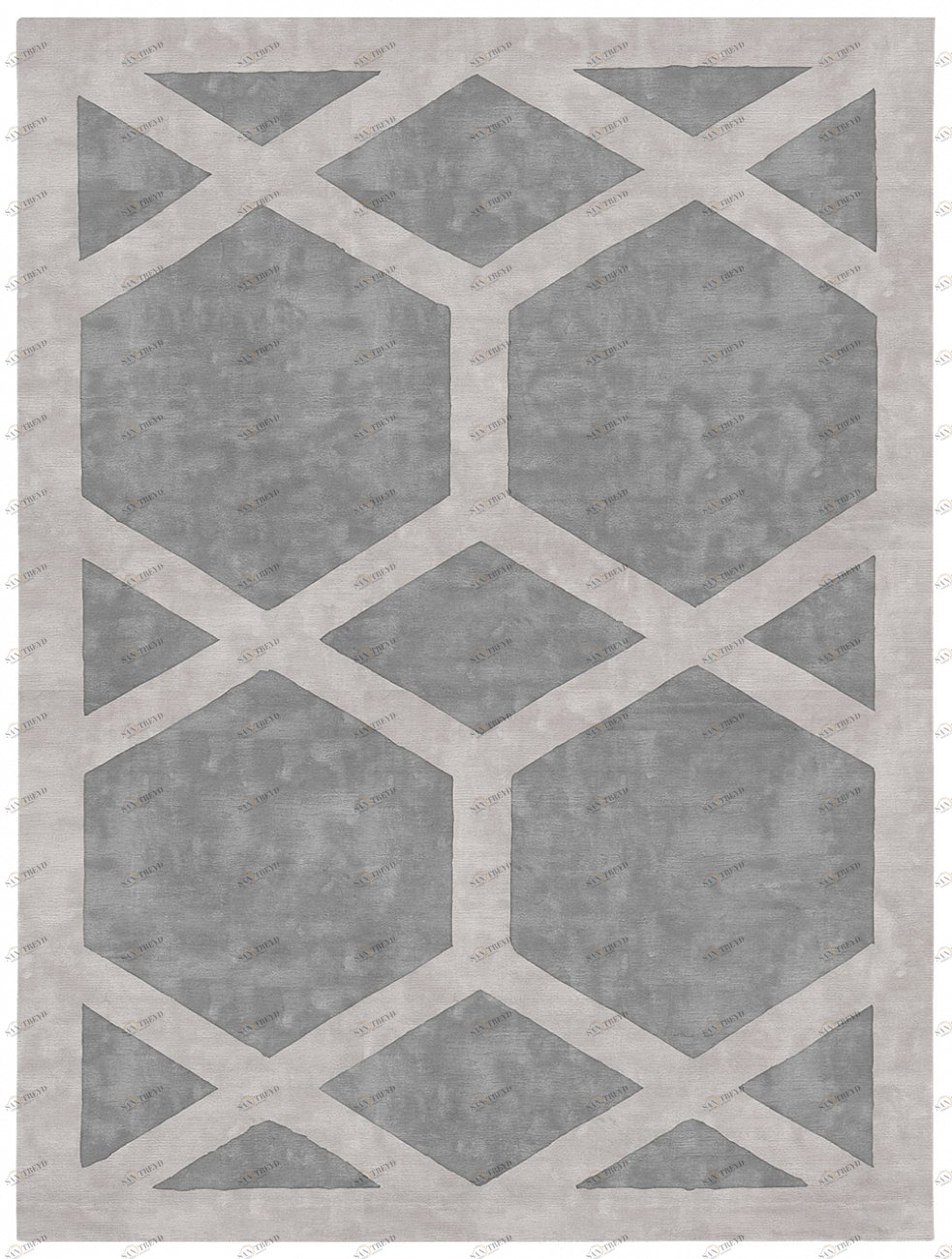 Ковер Ashton 200х290 DOLLY CAPRETS ДИЗАЙНЕРСКИЕ, ASHTON 131211 Серый 