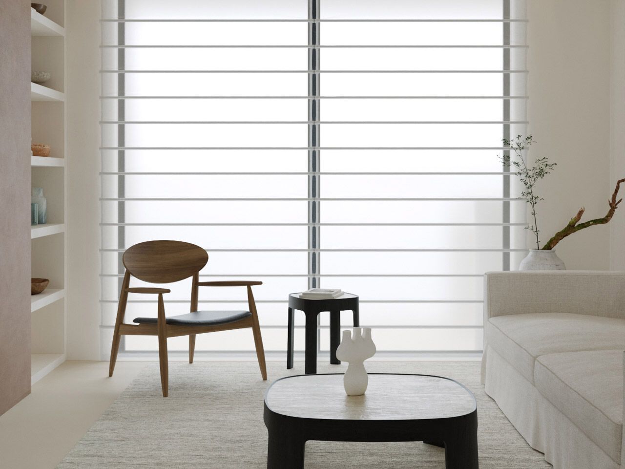 Стул из массива дерева с подлокотниками Air Division ARCH-00114429 - Вид №4