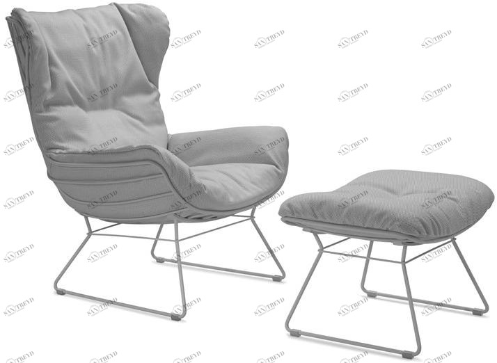 Freifrau Садовое кресло на санках из ткани sunbrella® с высокой спинкой Leyasol outdoor sun-id-1404669
