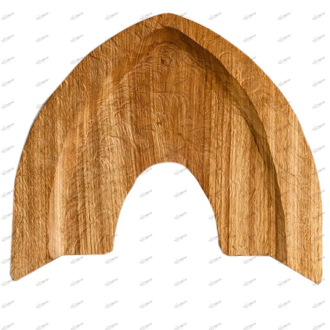 Тарелка "Плато казара" Коричневый FUGA ECO WOOD 123653 Коричневый 