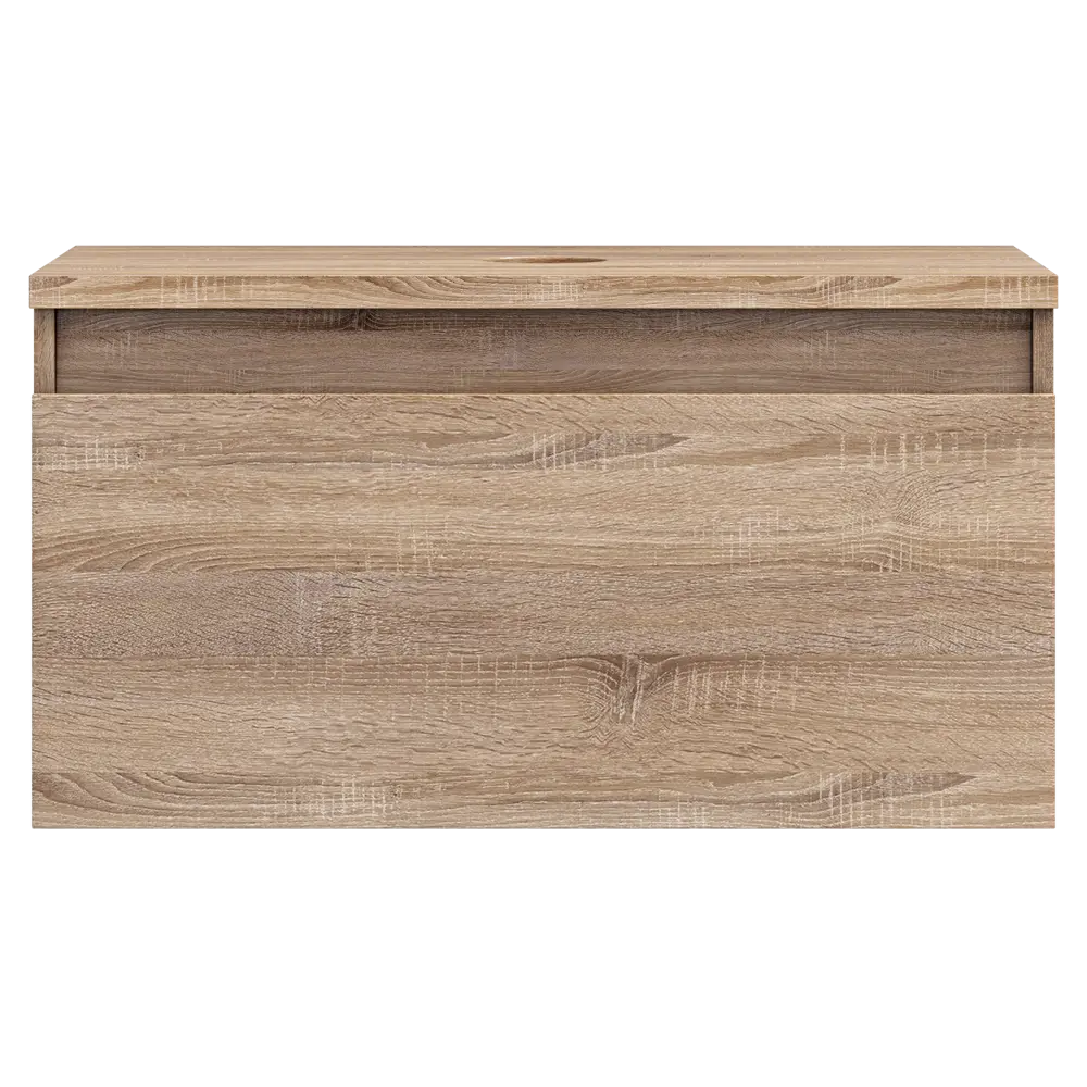 Тумба под раковину подвесная Vigo Matteo 80 см цвет дуб сонома STLM-2029969