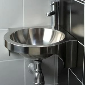 46267 Подвесная раковина настенная овальная PURUS  белая