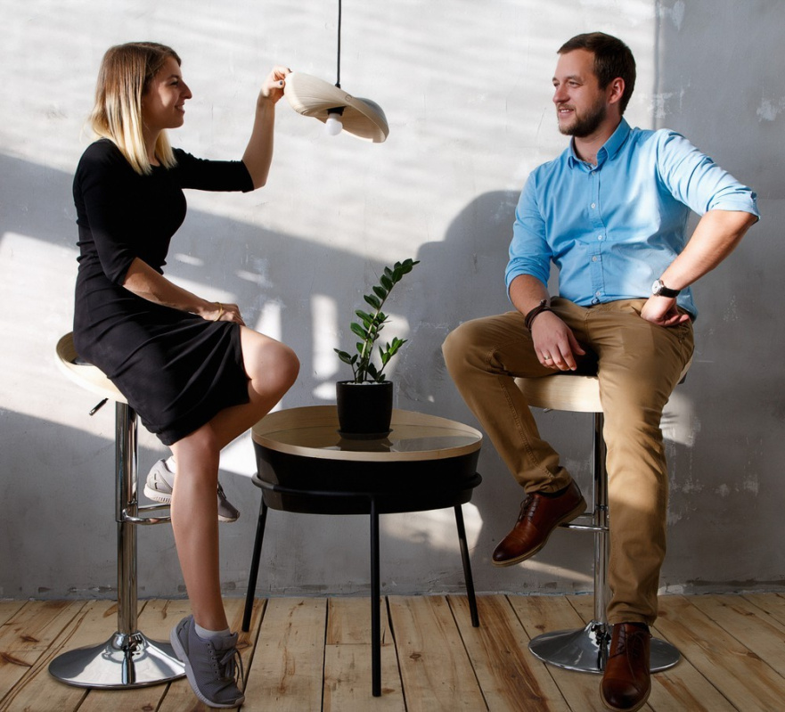 Лампа потолочная "Kit" 30104 MONTLY KIT 128943 Черный;бежевый - Вид №6