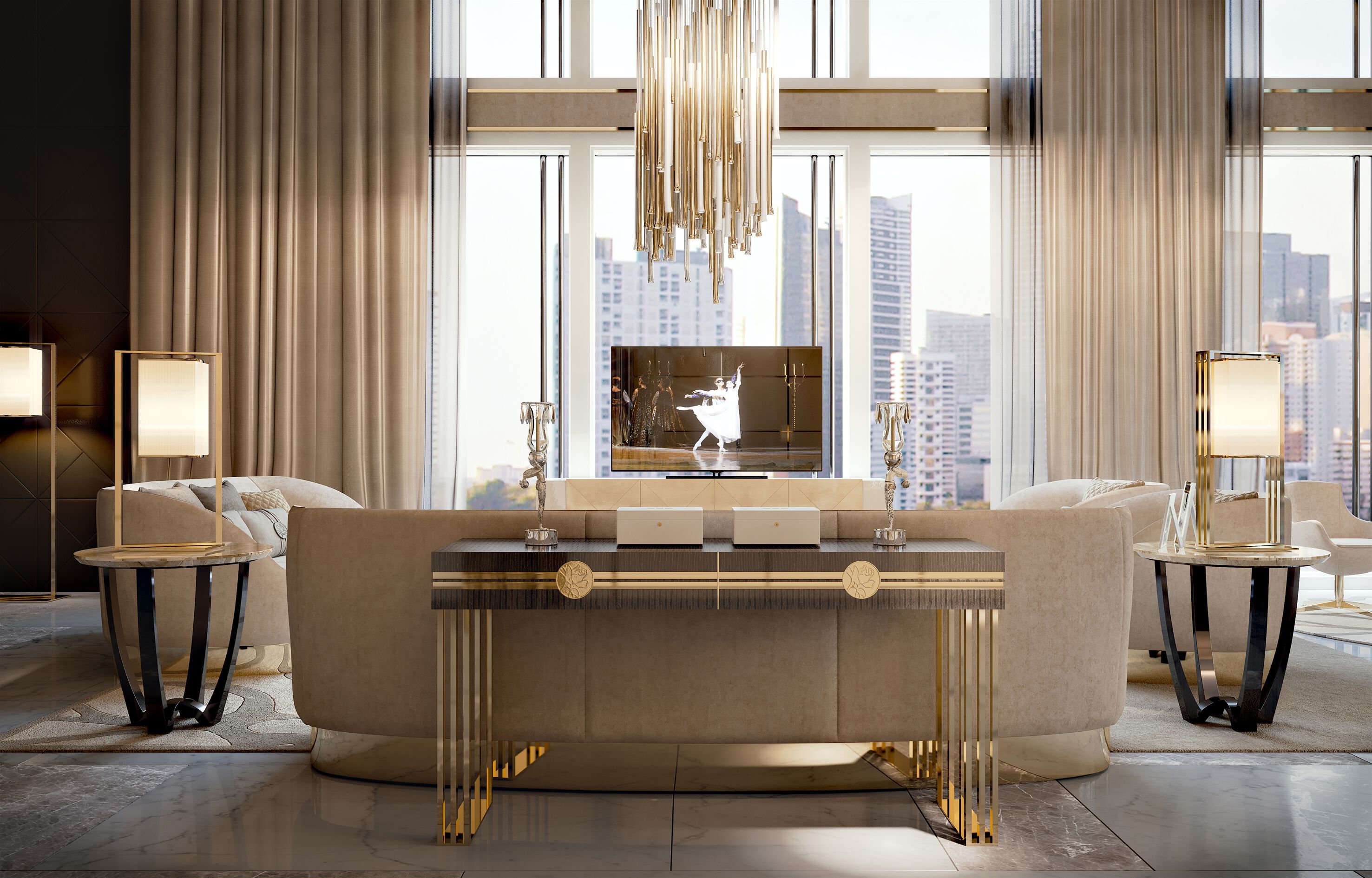 Консоль Bizzotto Italia Symphony – Infinity ARCH-00078073 - Вид №2