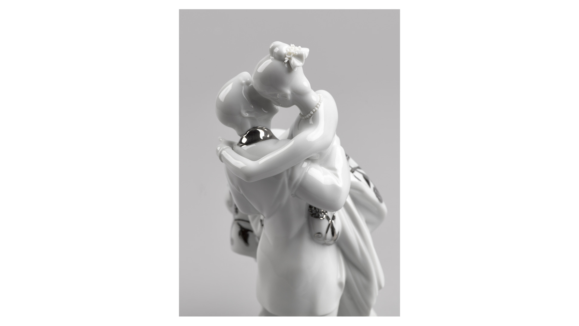 10669113 LLADRO Фигурка Lladro "Самый счастливый день (Ре-Деко)" 27x17см Фарфор Lladró  - Вид №5