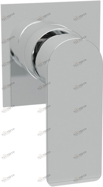 Встраиваемый однорычажный смеситель для душа Cezares FURORE-DIM-01-Cr 