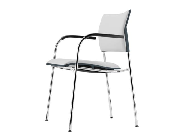 Мягкий штабелируемый стул с подлокотниками THONET S 360 ARCH-00119560 - Вид №1