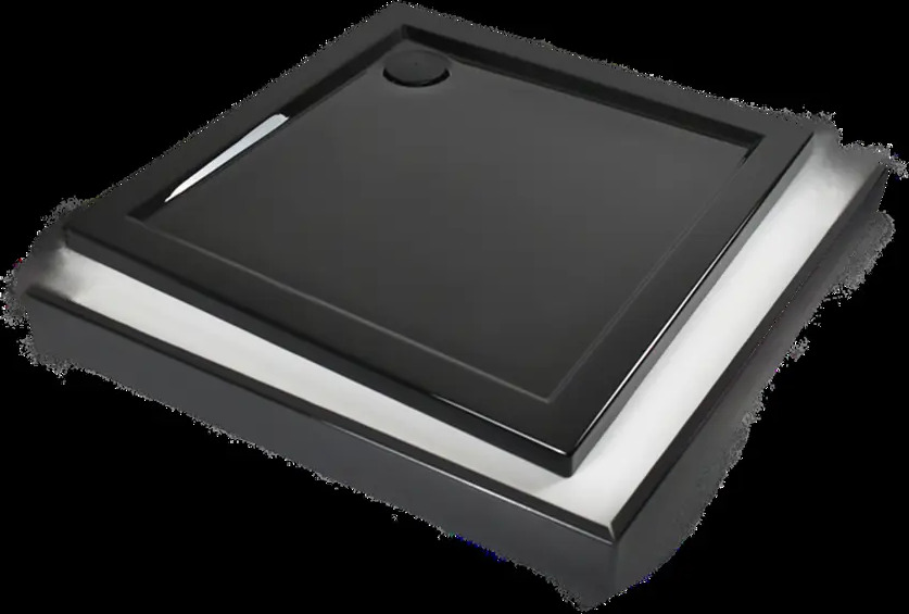 89359646 Экран для душевого поддона Metakam Apart Black квадратный 100x100 см STLM-1002239