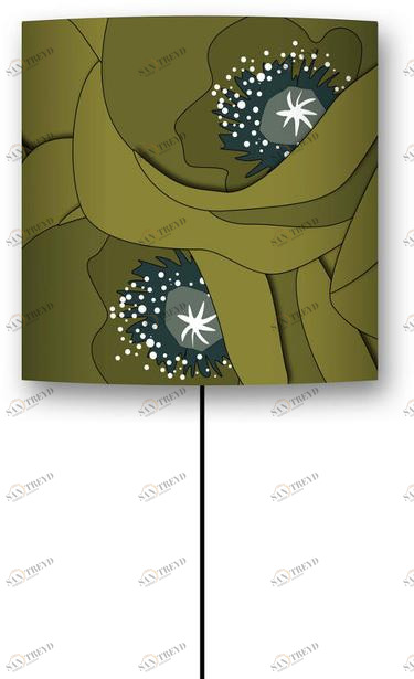 CONCEPTUWALL Цилиндрический абажур Coquelicot sun-id-1405582