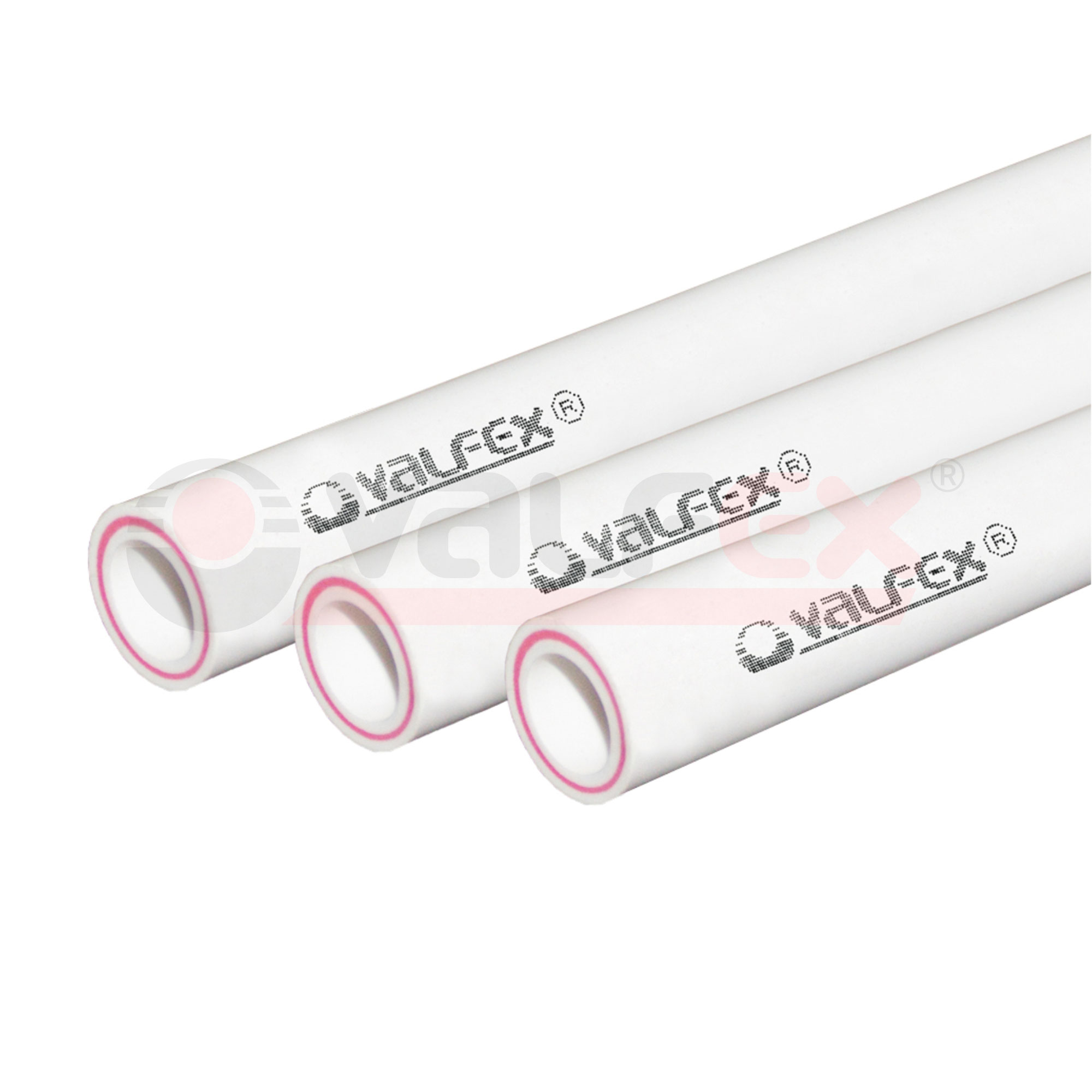 10106025Г Valfex Труба полипропиленовая армированная стекловолокном SDR 6 (PN 25) VALFEX 