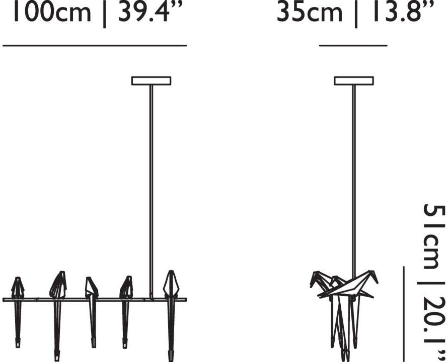 moooi Подвесной светильник из металла Perch light sun-id-1413877 - Вид №5