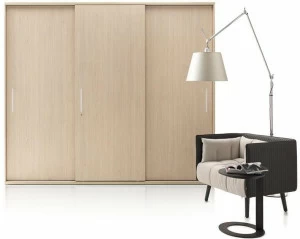 Martex Высокий офисный шкаф с раздвижными дверцами Galaxy