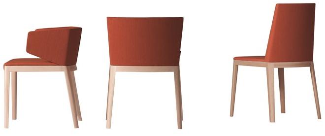 Capdell Стул из мягкой ткани Dual sun-id-1446677 - Вид №2