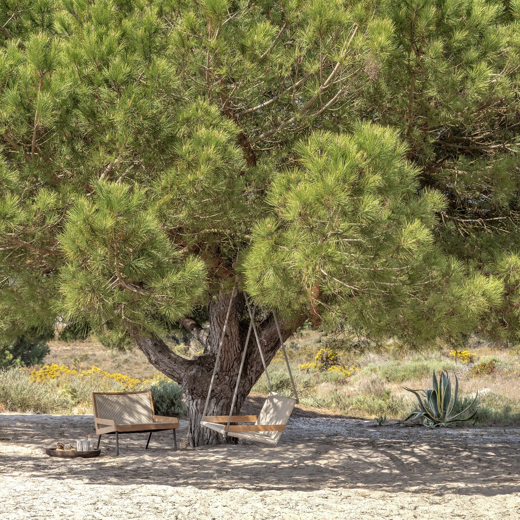 1 место полипропиленовое подвесное сиденье Ethimo открытый ARCH-00081950 - Вид №2