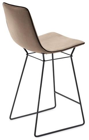 Freifrau Кожаный табурет-санки с подставкой для ног Amelie sun-id-1383548 - Вид №1