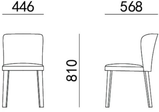HC28 Cosmo Мягкое кожаное кресло  21f008  - Вид №2