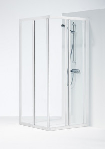 606580 IFO Душевая кабина SVH VK, белые лакированные профили, прозрачное стекло, SVH VK 900 x 900