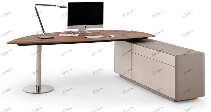 YOMEI Регулируемый по высоте угловой стол со встроенной полкой S100 sun-id-1367549