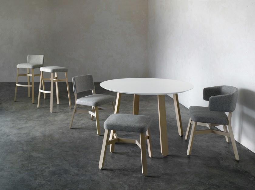 Billiani Табурет из ткани Croissant sun-id-1492223 - Вид №2