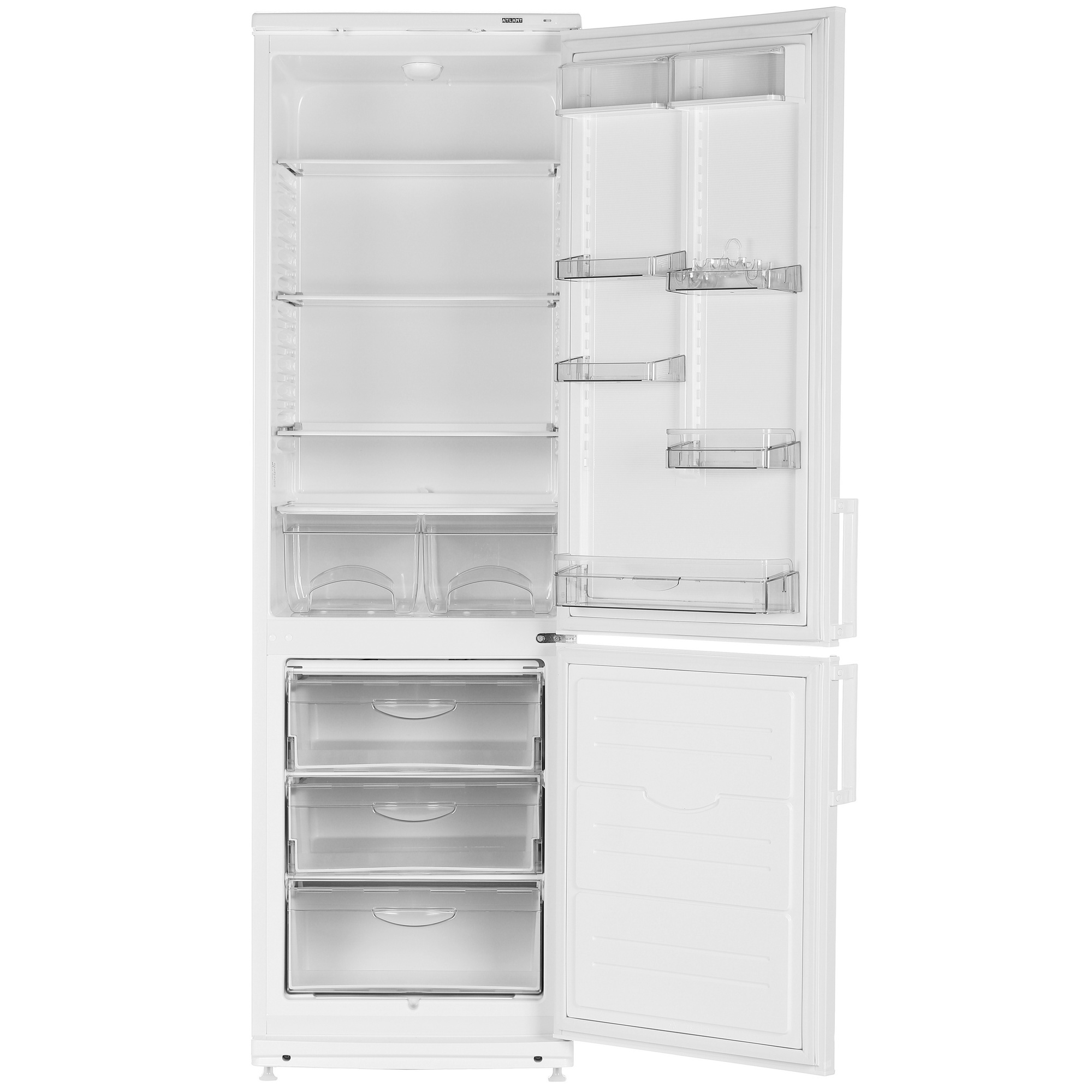 1249149 Холодильник с морозильником   ATLANT XM-4024-000 белый STDN-0137853 - Вид №1