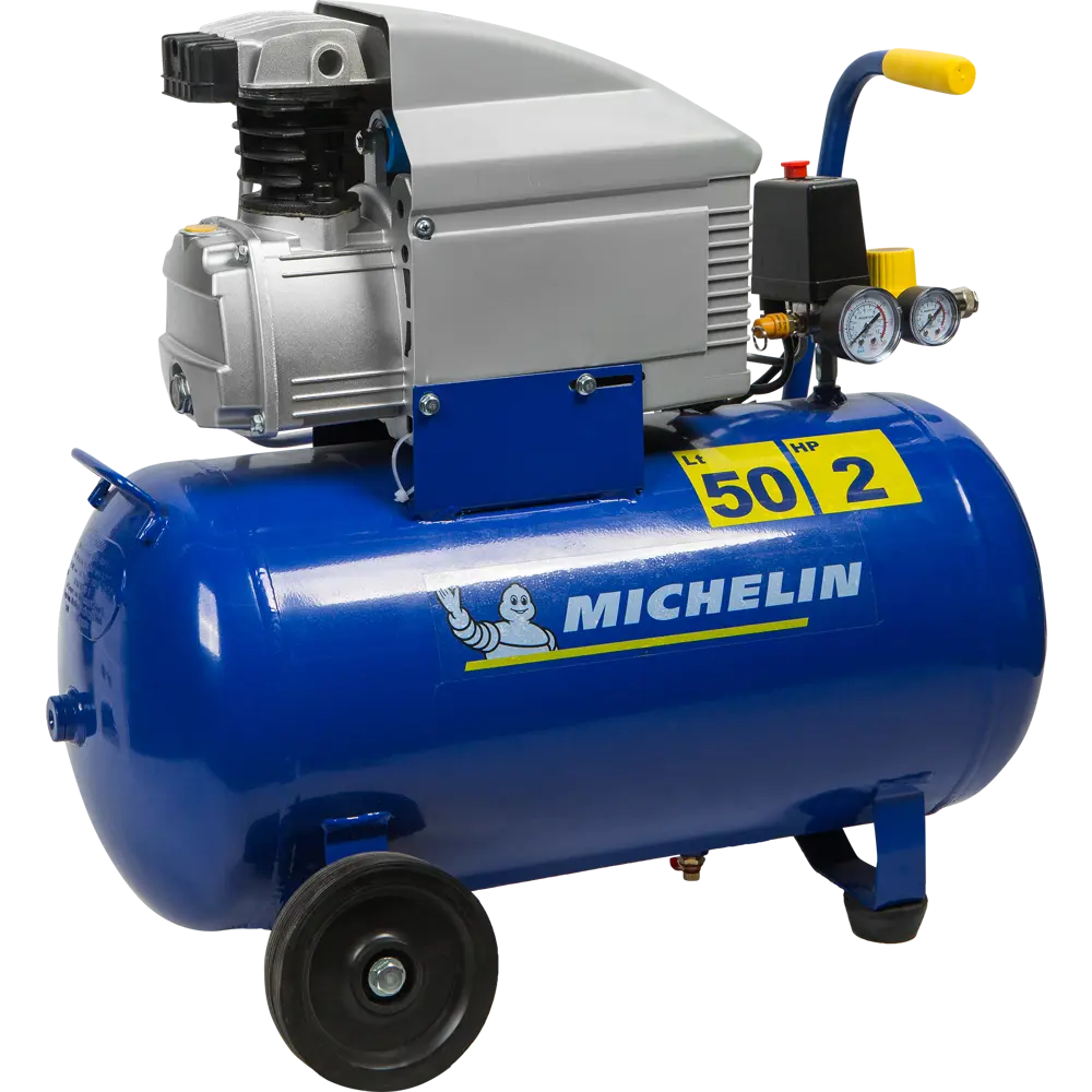 Компрессор поршневой масляный Michelin MB 5020, 50л, 170 л/мин 82457597 STLM-2069656 