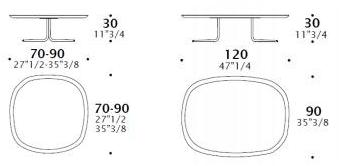ESTEL GROUP Прямоугольный деревянный журнальный столик Embrasse sun-id-1411809 - Вид №4
