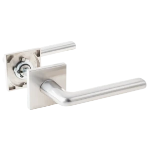 Дверная ручка на розетке Armex H-30176-A без запирания цвет никель