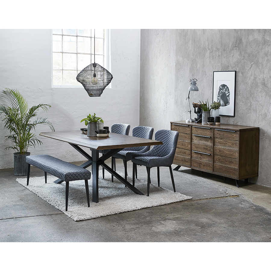 39832930 Комод , arno, 3 секции, 169,8х45х85 см Unique Furniture  - Вид №3