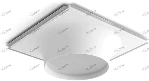 9010 novantadieci Полувстраиваемый потолочный светильник led из cristaly®  8935b 