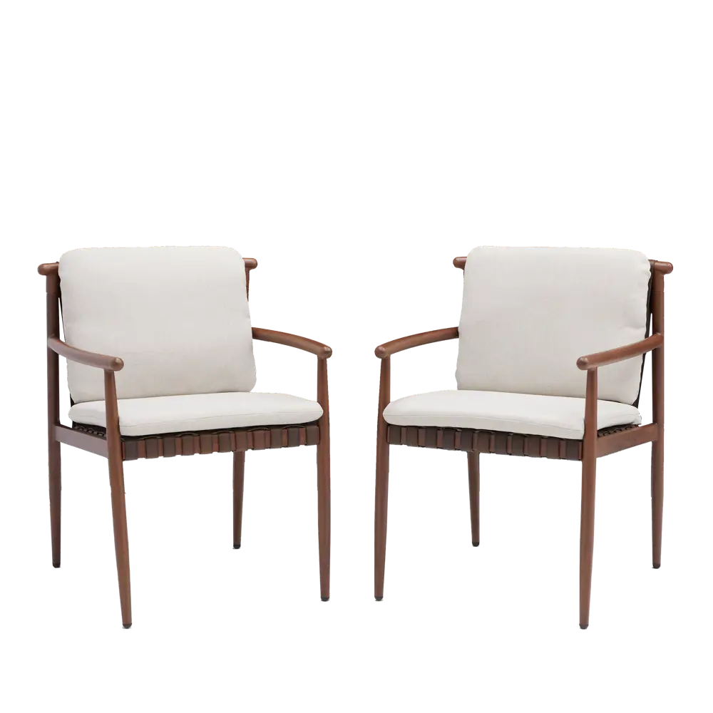 Кресло садовое NATERIAL Retro в стиле ретро с подушкой 87901310 STLM-0951069 - Вид №1