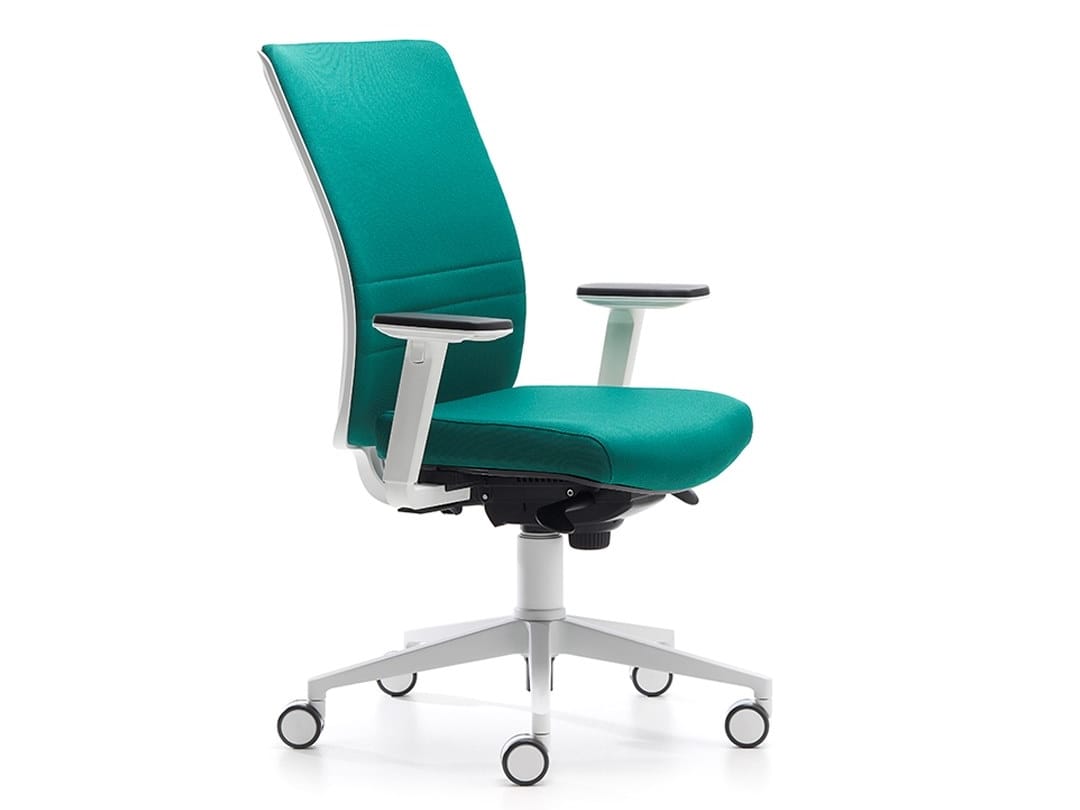 Сетчатое вращающееся кресло с откидывающейся спинкой и подлокотниками VAGHI Bursa Evo Black ARCH-00044228 - Вид №5