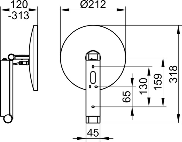 17612079004 Косметическое зеркало KEUCO Kosmetikspiegel - Вид №2